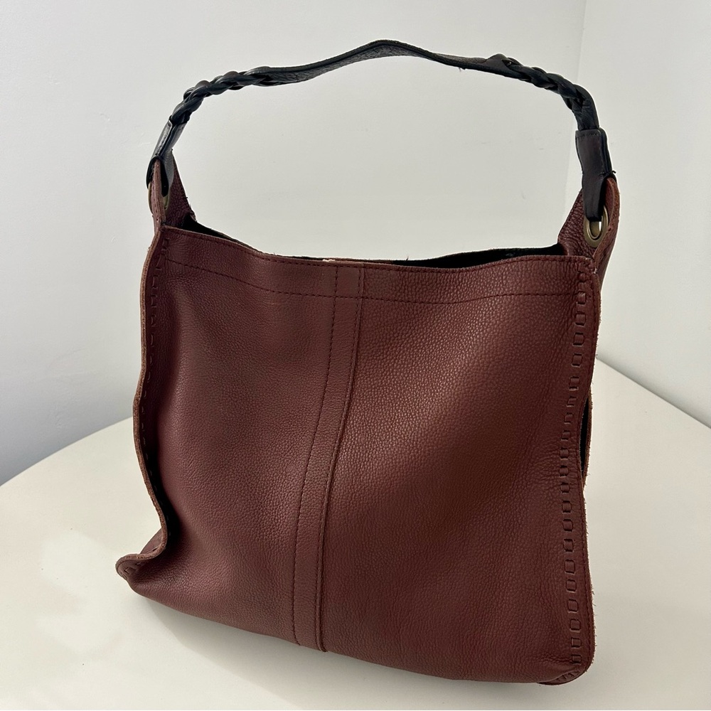 Lucky Brand Leather Bucket Bag